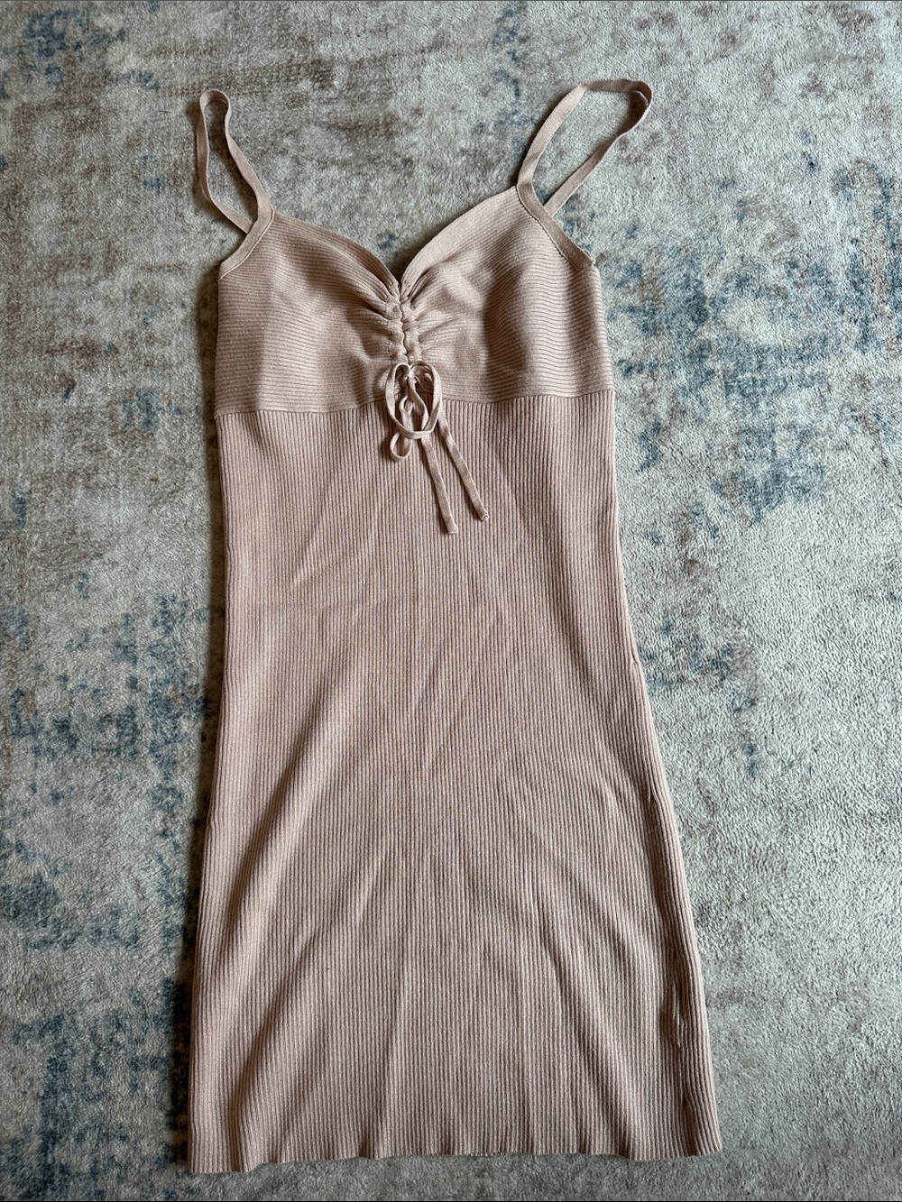 Ribbed tight dress
